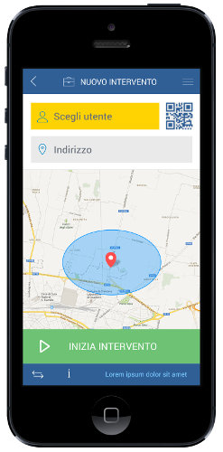 Timbratura virtuale - app mobile